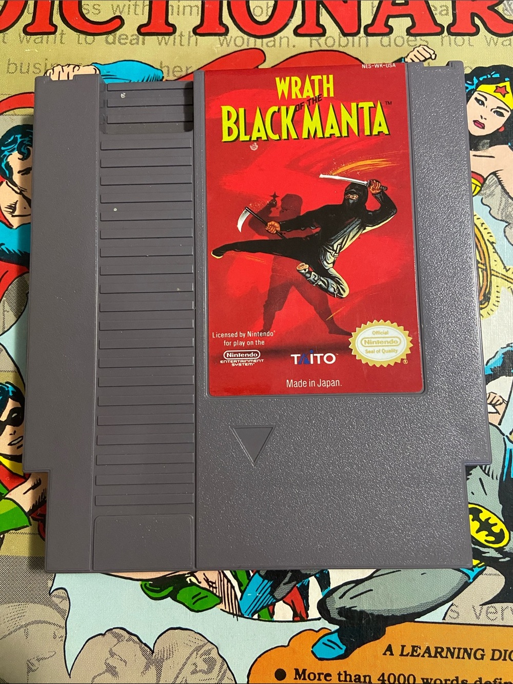 Wrath of the Black Manta (Nintendo Entertainment System 1990) NES Game Excellent
